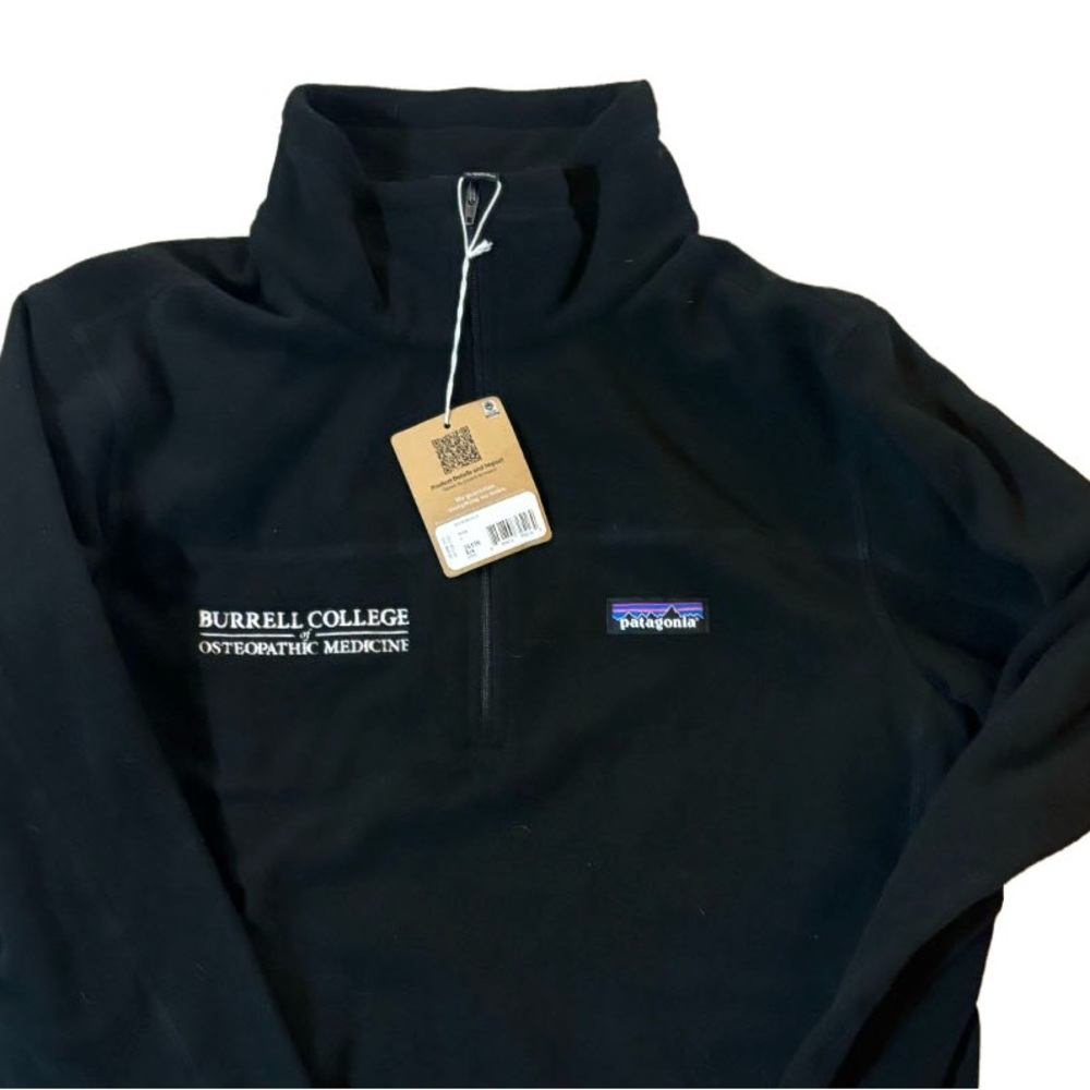 Patagonia Black Fleece Jacket for BURRELL (BCOM)